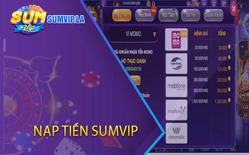 Nạp Tiền Sumvip